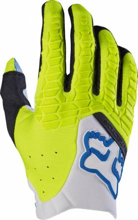 Мотоперчатки Fox Pawtector Glove White/Yellow XXL (17286-214-2X)