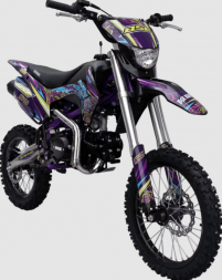 Питбайк BSE MX125 Purple Dragon (015)