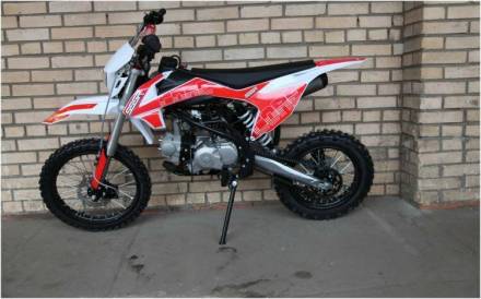 Питбайк SSSR CORE 125 E A 17/14 Cosmic Red 1 (Автоматическая КПП) MSD