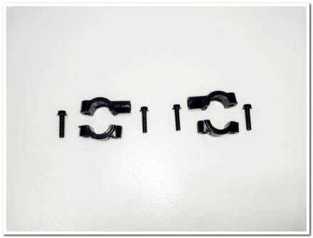 Кронштейны крепления зеркал на руль (пара) M10 прав. резьба  SM-PARTS