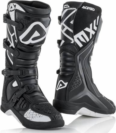 Мотоботы кроссовые Acerbis X-TEAM Black/White, (р.44)