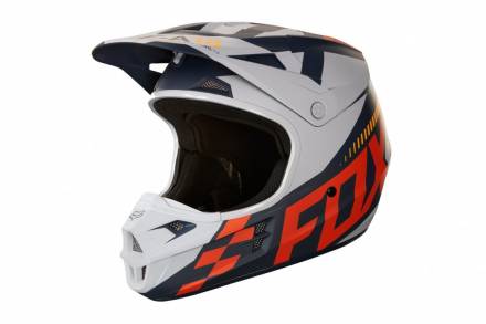 Мотошлем Fox V1 Sayak Helmet Orange XXL (19534-009-2X)