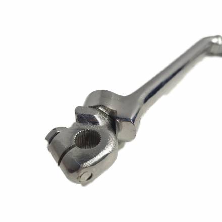 Рычаг кикстартера кованный, полированный D13