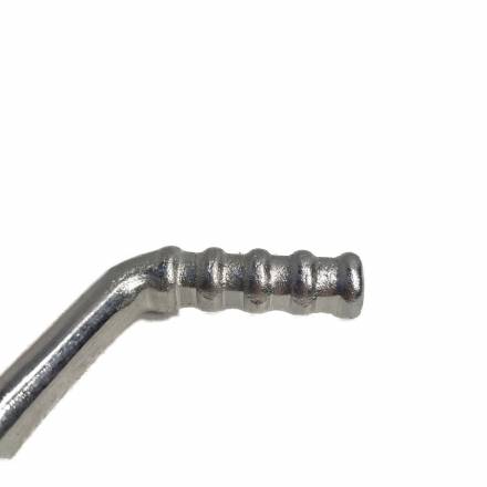 Рычаг кикстартера кованный, полированный D13