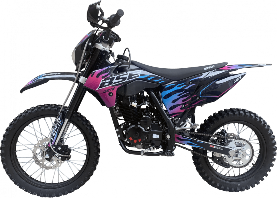 Эндуро / кроссовый мотоцикл BSE Z1 HotRod Blue (025) MSD - купить