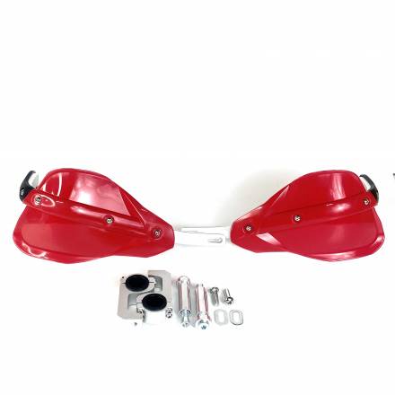 Защита рук армированная красная под руль 28,6мм