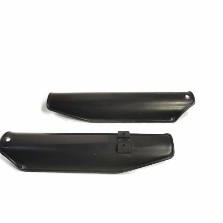 Защита перьев передней вилки черная