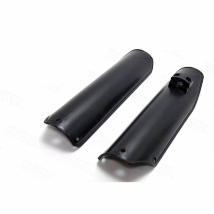 Защита перьев передней вилки черная