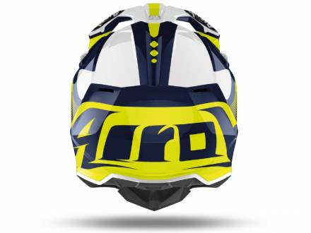 Мотошлем AIROH WRAAP RAZE (BLUE GLOSS Кросс-Эндуро термопластик S)