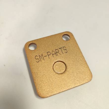 Колодки дискового тормоза питбайк однопоршневой суппорт RACING  SM-PARTS