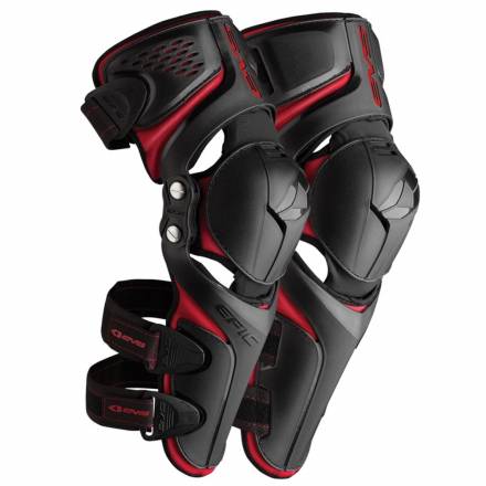 Защита колена EVS EPIC черная   S/M