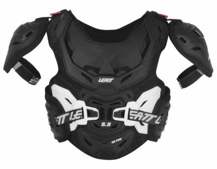 Защита панцирь подростковый Leatt Chest Protector 5.5 Pro HD Junior Black/White (5014210131)