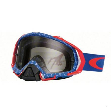 Очки для мотокросса OAKLEY Mayhem Pro Reaper красные-синие / темно-серая (OO7051-09)