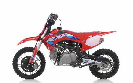 Мотоцикл Кроссовый Apollo RXF JUNIOR 110E Auto 14/12 (Красный)