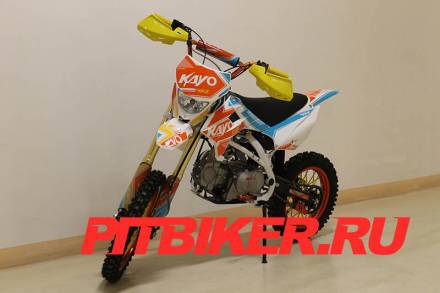 Питбайк KAYO EVOLUTION YX125EM 17/14 KRZ (механ. сцепл., эл. стартер 2019 г.) MSD