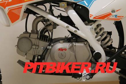 Питбайк KAYO EVOLUTION YX125EM 17/14 KRZ (механ. сцепл., эл. стартер 2019 г.) MSD