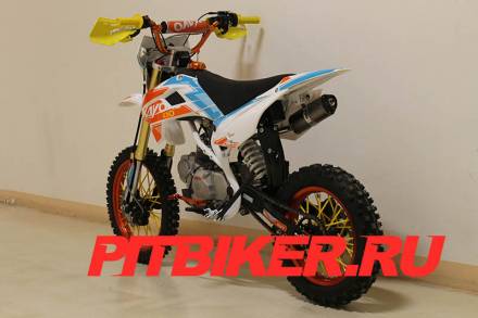 Питбайк KAYO EVOLUTION YX125EM 17/14 KRZ (механ. сцепл., эл. стартер 2019 г.) MSD