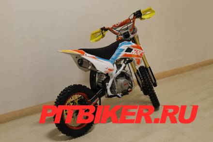 Питбайк KAYO EVOLUTION YX125EM 17/14 KRZ (механ. сцепл., эл. стартер 2019 г.) MSD