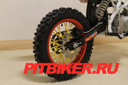 Питбайк KAYO EVOLUTION YX125EM 17/14 KRZ (механ. сцепл., эл. стартер 2019 г.) MSD