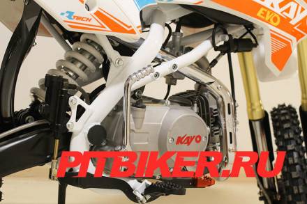 Питбайк KAYO EVOLUTION YX125EM 17/14 KRZ (механ. сцепл., эл. стартер 2019 г.) MSD