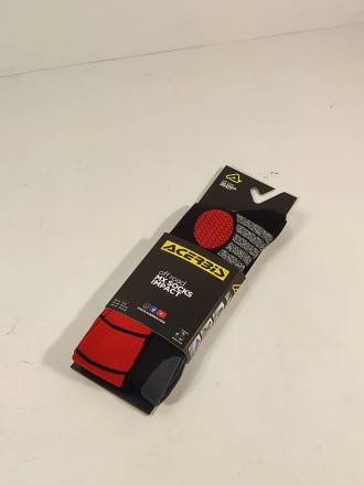 Гольфы кроссовые Acerbis MX IMPACT Black/Red. XXL (45-47)