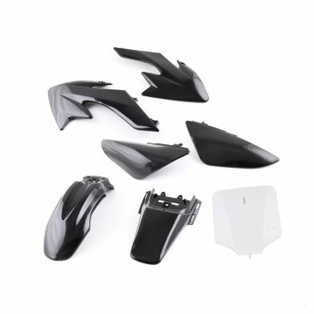 Комплект пластика для питбайка (тип CRF50) черный