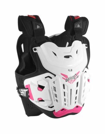 Защита панцирь Leatt Chest Protector 4.5 White/Pink Jacki (5016300100)