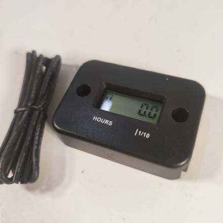 Счетчик моточасов 4ENDURO черный без тахометра