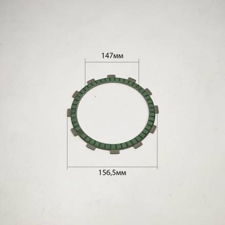 Диски Сцепления комплект (ZS177MM) усиленные OTOM