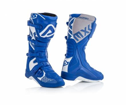 Мотоботы кроссовые Acerbis X-TEAM Blue/White, (р.43)