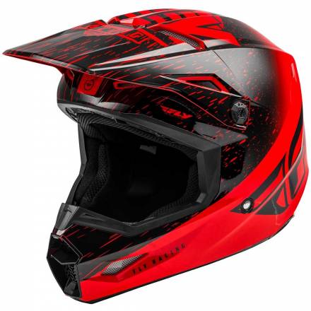 Шлем (кроссовый) FLY RACING KINETIC K120 ECE красный/черный (2020) XL