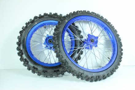 Колесо переднее 70/100-17 алюм обод, покрышка kenda