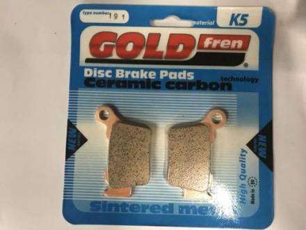 Комплект тормозных колодок Goldfren 191K5 задние KTM offroad