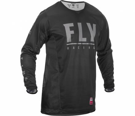 Футболка для мотокросса FLY RACING PATROL черная (2020)    S