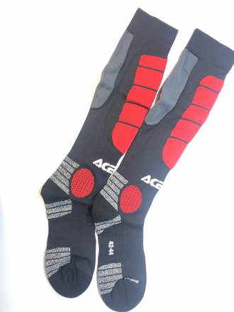 Гольфы кроссовые Acerbis MX IMPACT Black/Red.L/XL (р.42-44)