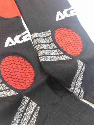 Гольфы кроссовые Acerbis MX IMPACT Black/Red.L/XL (р.42-44)