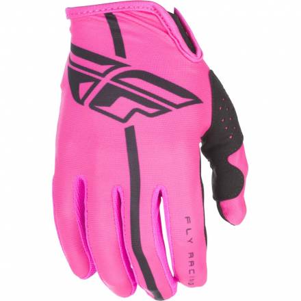 Перчатки FLY RACING LITE розовые/Hi-Vis желтые (2018) 10