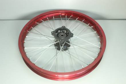 Диск 17х1.6 передний алюминий красный