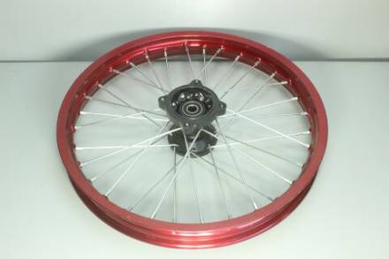 Диск 17х1.6 передний алюминий красный