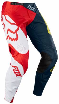 Мотоштаны подростковые Fox 360 Preme Youth Pant Navy/Red W24 (19441-248-24)