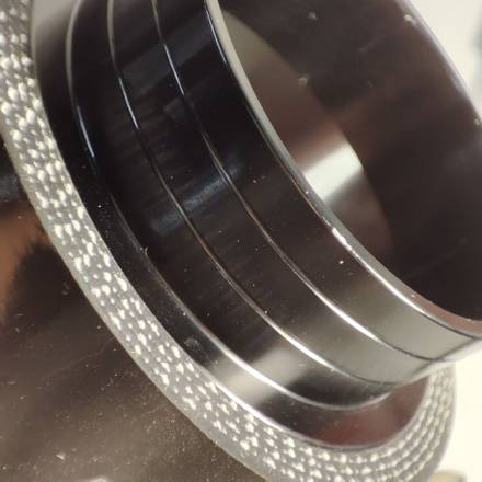 Приемный патрубок воздушного фильтра d 54,5mm-48mm NIBBI