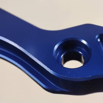 Защита генератора алюминиевая ZS177FMM (NC250) OTOM синяя