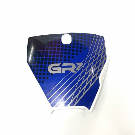 Щиток передний GR7 белый с графикой