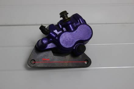 Суппорт передний в сборе RACING фиолетовый