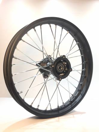 Диск 16&quot; задний сталь питбайк (ось 15мм)