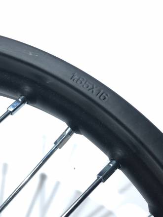 Диск 16&quot; задний сталь питбайк (ось 15мм)