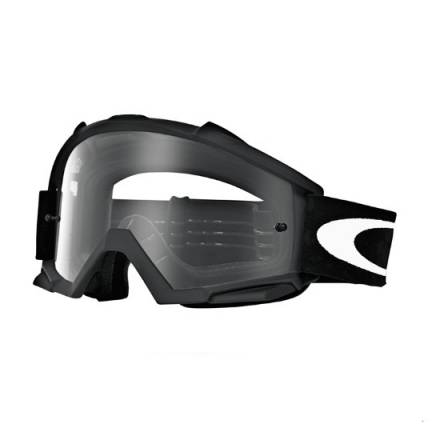 Очки для мотокросса OAKLEY Proven Solid черные матовые / прозрачная (01-718)