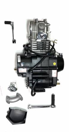 Двигатель в сборе YX125 153 FMI с эл. Стартером, черный
