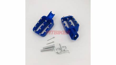 Подножки водителя  (пара) синие