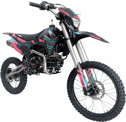 Питбайк BSE PH 125 17/14 AK47 Aquamarine (040) MSD